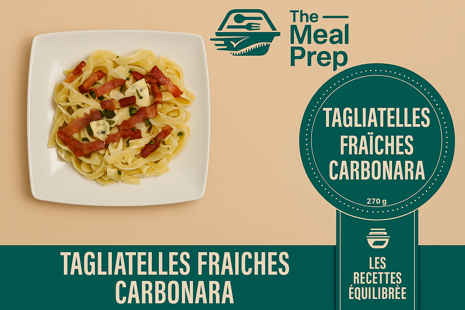 Tagliatelles Carbonara